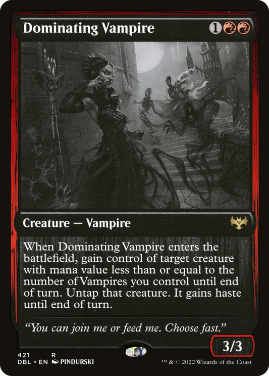 Dominating Vampire (DBL-421) (Foil)