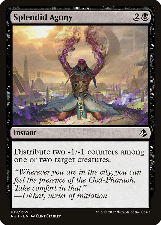 Splendid Agony (AKH-109) (Foil)