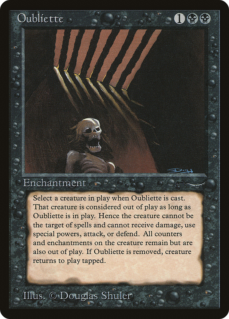 Oubliette (ARN-31†)