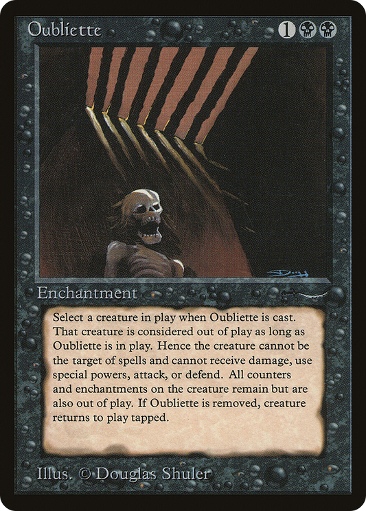 Oubliette (ARN-31†)