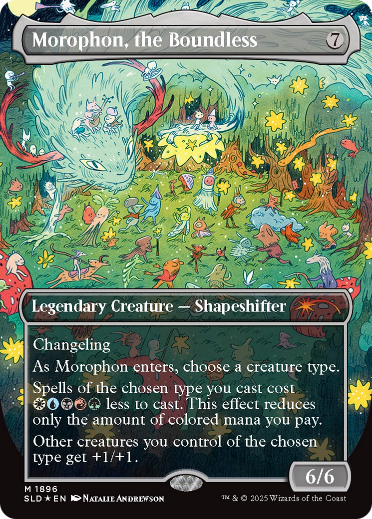 Morophon, the Boundless (SLD-1896) (Borderless) (Foil)