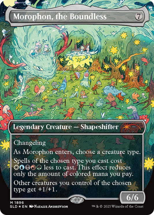 Morophon, the Boundless (SLD-1896) (Borderless) (Foil)