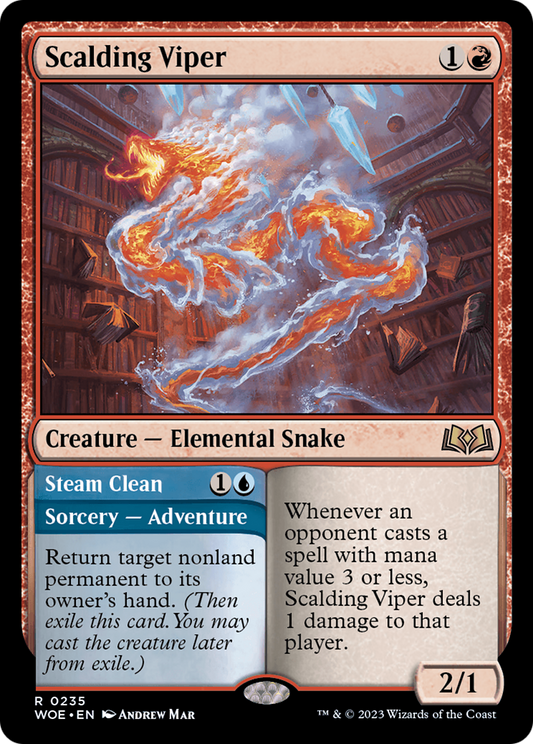 Scalding Viper // Steam Clean (WOE-235)