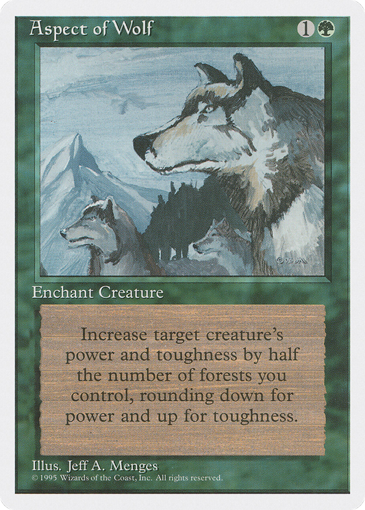 Aspect of Wolf (4ED-233)