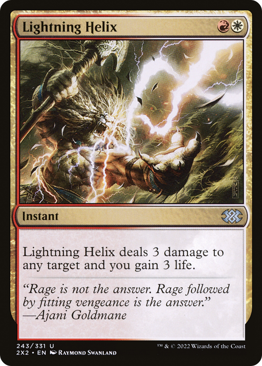 Lightning Helix (2X2-243) (Foil)