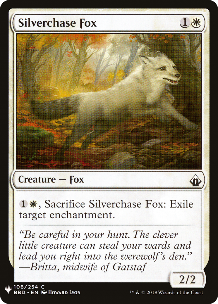 Silverchase Fox (LIST-BBD-106)