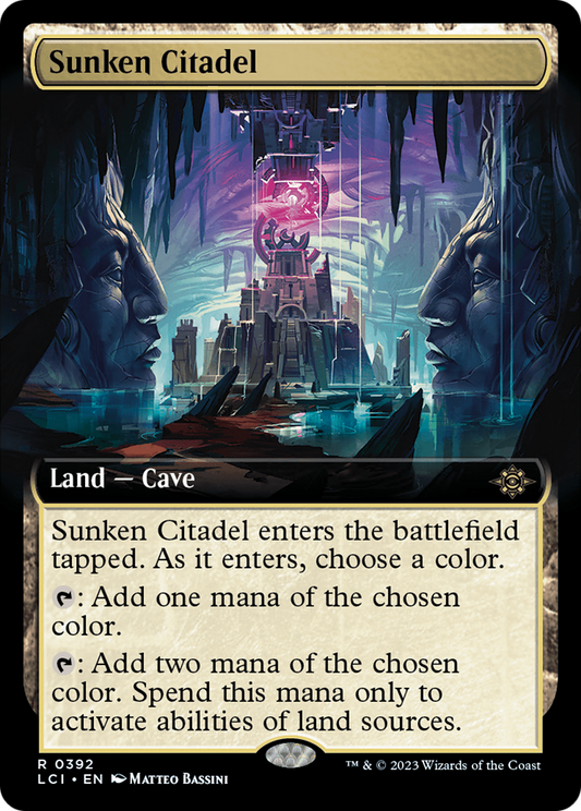 Sunken Citadel (LCI-392) (Extended Art) (Foil)