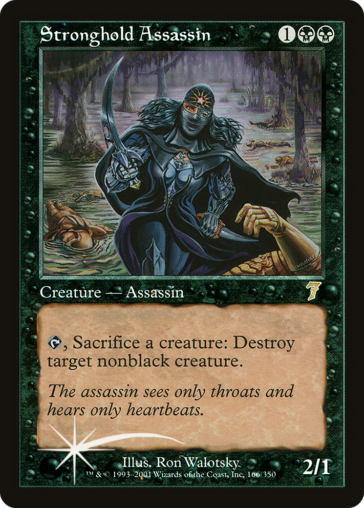 Stronghold Assassin (7ED-166★) (Foil)