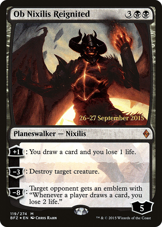 Ob Nixilis Reignited (PRE-119S) (Foil)