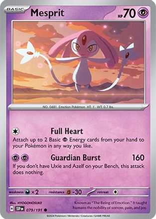 Mesprit (SSP-079) (Reverse Holofoil)