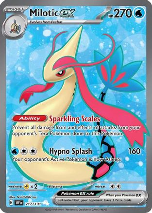 Milotic ex (SSP-217) (Holofoil)