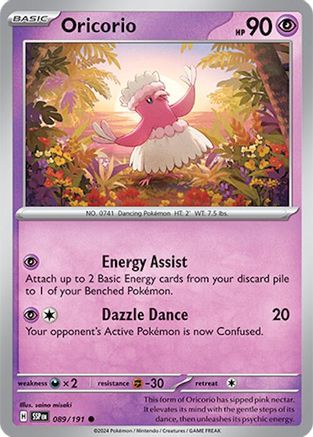 Oricorio (SSP-089) (Reverse Holofoil)