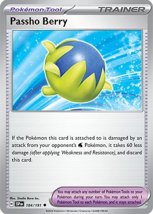 Passho Berry (SSP-184) (Reverse Holofoil)