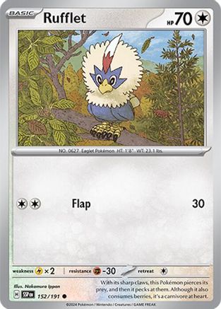 Rufflet (SSP-152) (Reverse Holofoil)