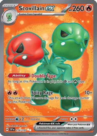 Scovillain ex (SSP-216) (Holofoil)