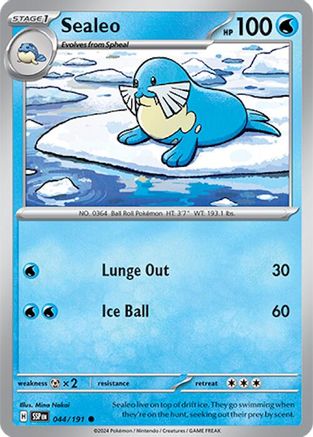 Sealeo (SSP-044) (Reverse Holofoil)