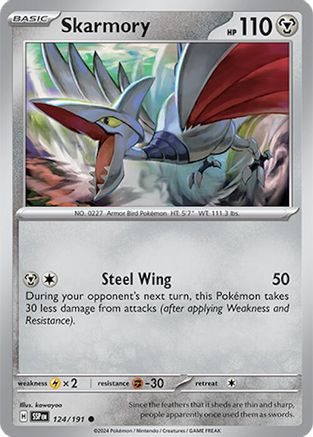 Skarmory (SSP-124) (Reverse Holofoil)