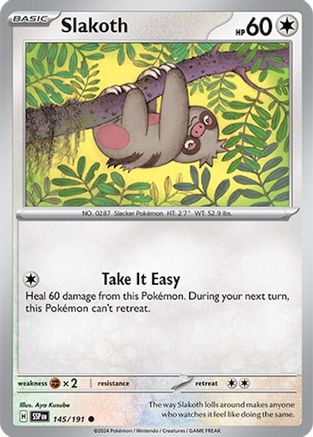 Slakoth (SSP-145) (Reverse Holofoil)