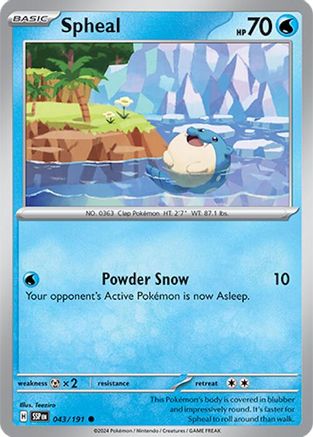 Spheal (SSP-043) (Reverse Holofoil)