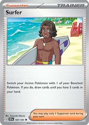 Surfer (SSP-187) (Reverse Holofoil)