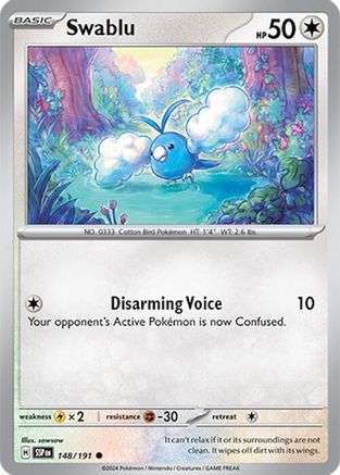Swablu (SSP-148) (Reverse Holofoil)