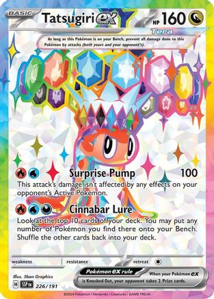 Tatsugiri ex (SSP-226) (Holofoil)