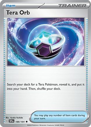 Tera Orb (SSP-189) (Reverse Holofoil)