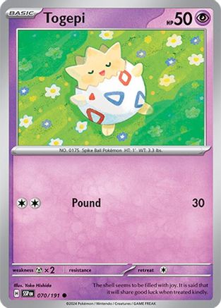 Togepi (SSP-070) (Reverse Holofoil)