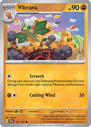 Vibrava (SSP-105) (Reverse Holofoil)