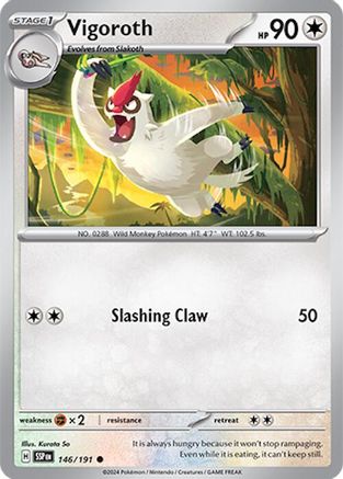 Vigoroth (SSP-146) (Reverse Holofoil)