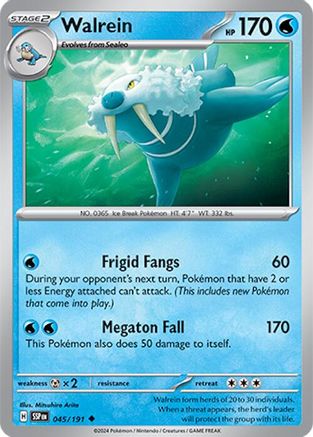 Walrein (SSP-045) (Reverse Holofoil)