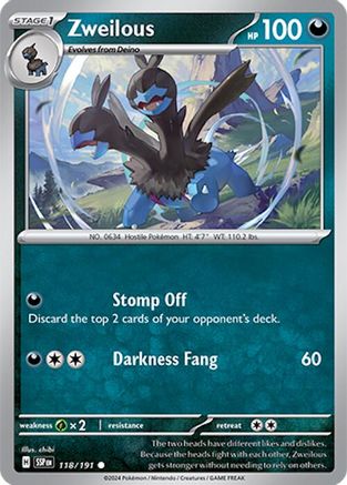 Zweilous (SSP-118) (Reverse Holofoil)