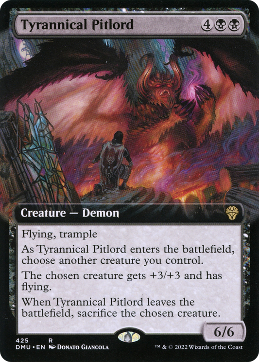 Tyrannical Pitlord (DMU-425) (Extended Art)