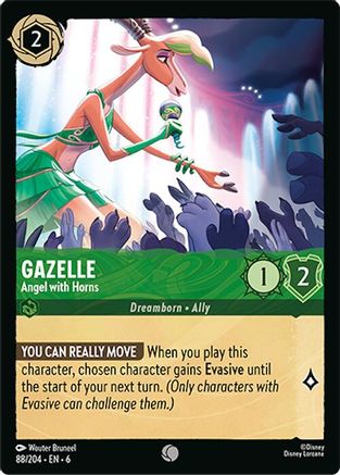 Gazelle - Angel with Horns (6-088) (Cold Foil)