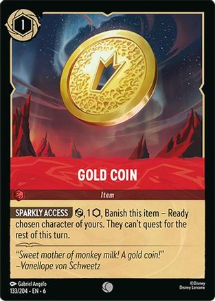 Gold Coin (6-133) (Cold Foil)