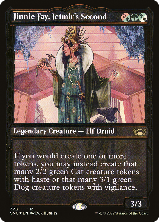 Jinnie Fay, Jetmir's Second (SNC-378) (Showcase) (Gilded Foil)