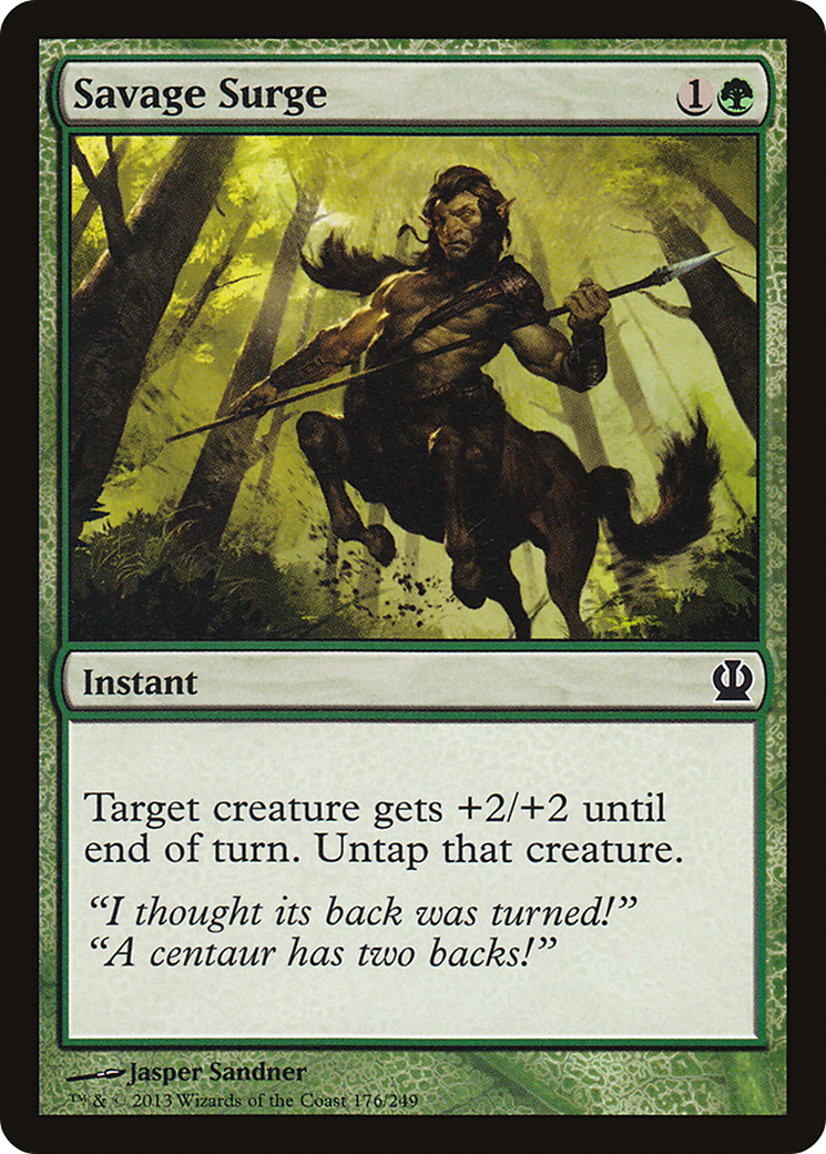 Savage Surge (THS-176) (Foil)