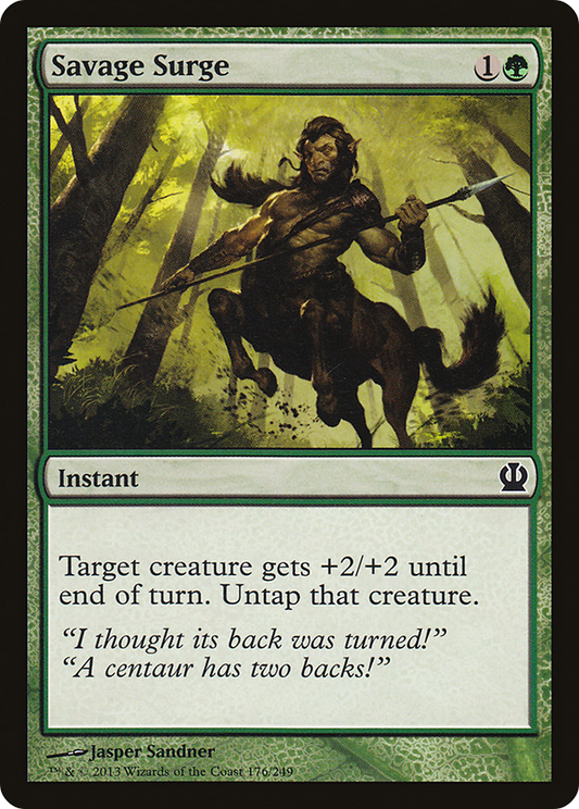 Savage Surge (THS-176) (Foil)