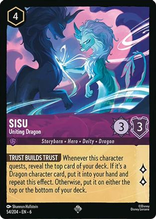 Sisu - Uniting Dragon (6-054) (Cold Foil)
