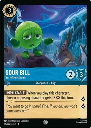 Sour Bill - Surly Henchman (6-147) (Cold Foil)
