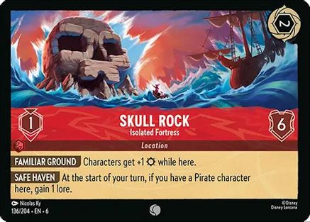 Skull Rock - Isolated Fortress (6-136) (Cold Foil)