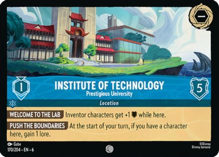 Institute of Technology - Prestigious University (6-170)