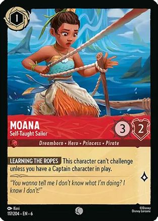 Moana - Self-Taught Sailor (6-117) (Cold Foil)