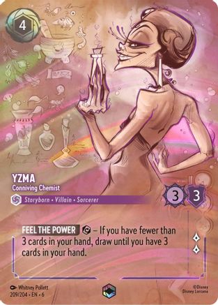 Yzma - Conniving Chemist (Enchanted) (6-209) (Holofoil)