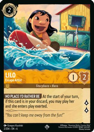 Lilo - Escape Artist (6-002) (Cold Foil)