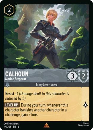 Calhoun - Marine Sergeant (6-191) (Cold Foil)