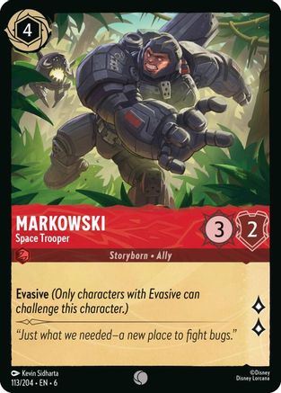 Markowski - Space Trooper (6-113) (Cold Foil)