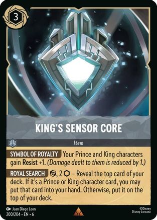 King's Sensor Core (6-200) (Cold Foil)