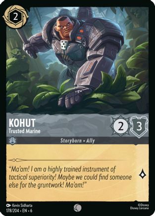 Kohut - Trusted Marine (6-178) (Cold Foil)