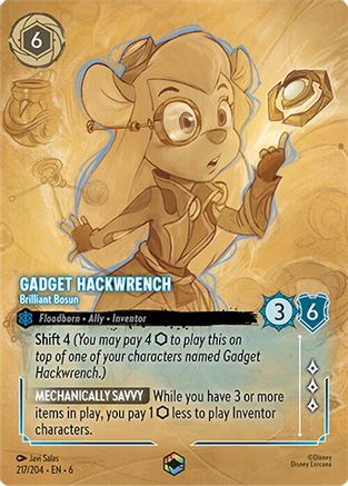 Gadget Hackwrench - Brilliant Bosun (Enchanted) (6-217) (Holofoil)